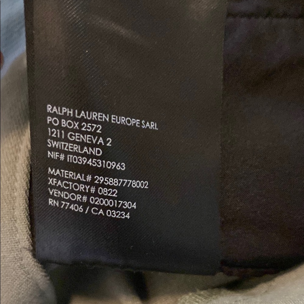 Club Monaco Green Slim Trousers with zippers - Picture 9 of 9